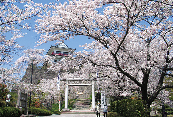 涌谷町 城山公園