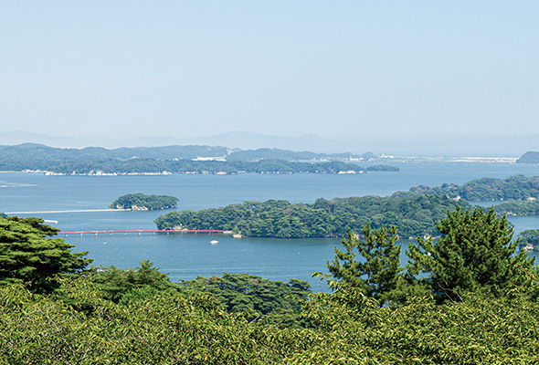 松島町 西行戻しの松公園
