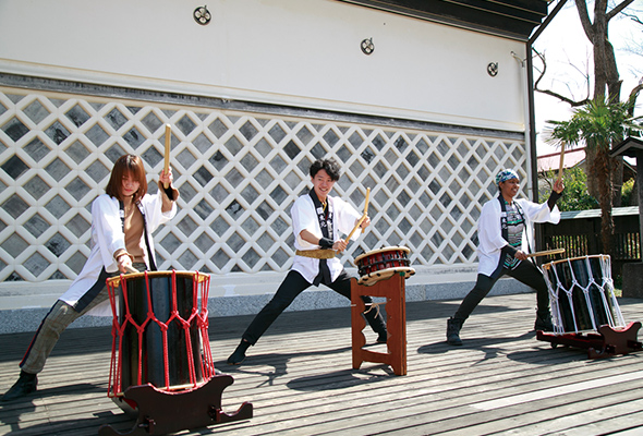 丸森町 和太鼓体験 in 齋理屋敷!