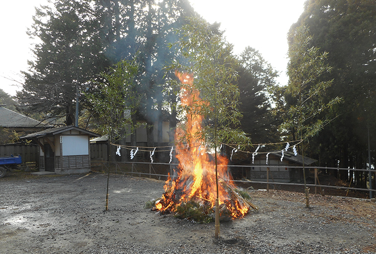 石巻市 金華山黄金山神社 どんと祭